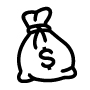 moneybag icon